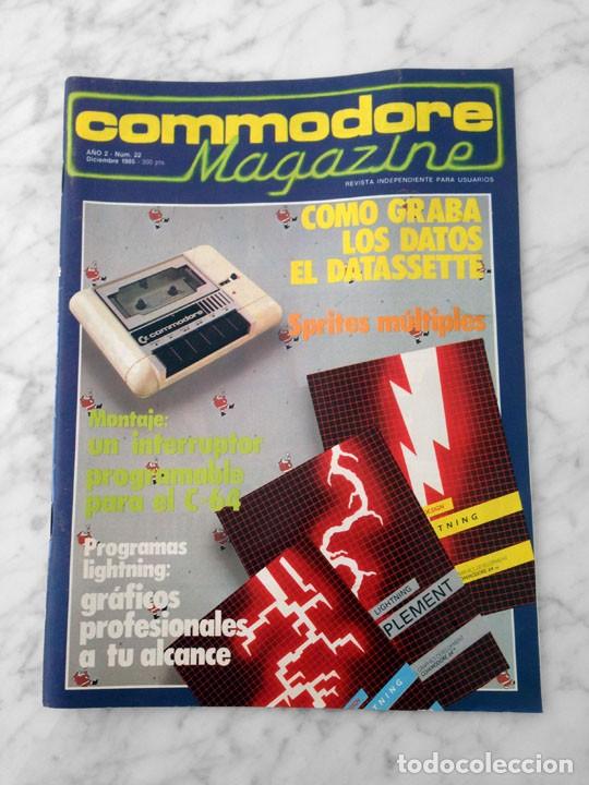 Coleccionismo de revistas y peri&oacute;dicos: COMMODORE MAGAZINE - N&ordm; 22 - DICIEMBRE 1985