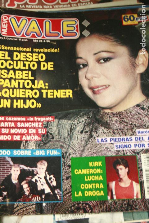 Coleccionismo de Revistas y Peri&oacute;dicos: NUEVO VALE N&ordm; 560 BIG FUN THOMAS HOWELL MARTA SANCHEZ ISABEL PANTOJA 1990