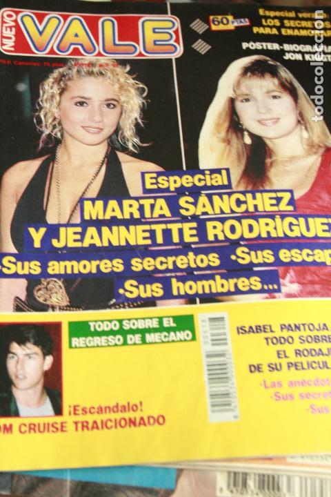 Coleccionismo de Revistas y Peri&oacute;dicos: NUEVO VALE N&ordm; 618 MECANO NEW KIDS ON THE BLOCK NKOTB ISABEL PANTOJA JEANNETTE RODRIGUEZ 1991