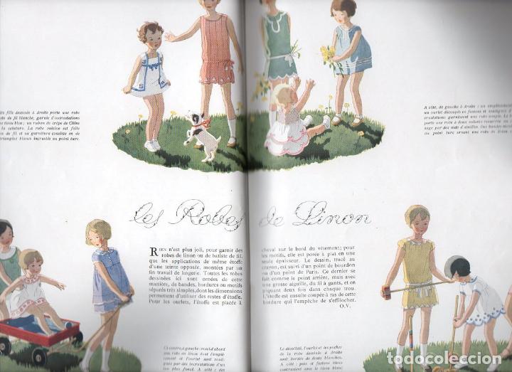 Coleccionismo de revistas y peri&oacute;dicos: LES ENFANTS DU JARDIN DES MODES N&ordm; 4 (1930) REVISTA DE MODA INFANTIL