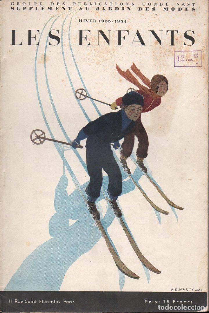 Coleccionismo de revistas y peri&oacute;dicos: LES ENFANTS DU JARDIN DES MODES HIVER 1933 - 1934 REVISTA DE MODA INFANTIL