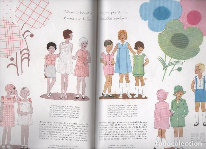 Coleccionismo de revistas y peri&oacute;dicos: LES ENFANTS DU JARDIN DES MODES AVRIL 1930 REVISTA DE MODA INFANTIL
