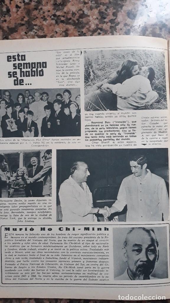 Coleccionismo de Revistas y Peri&oacute;dicos: ho chi minh urtain pablo vi romy schneider poccoli michel bernadette devlin