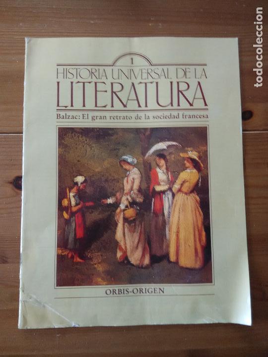 Coleccionismo de revistas y peri&oacute;dicos: REVISTA HISTORIA UNIVERSAL DE LA LITERATURA NUM 1 BALZAC