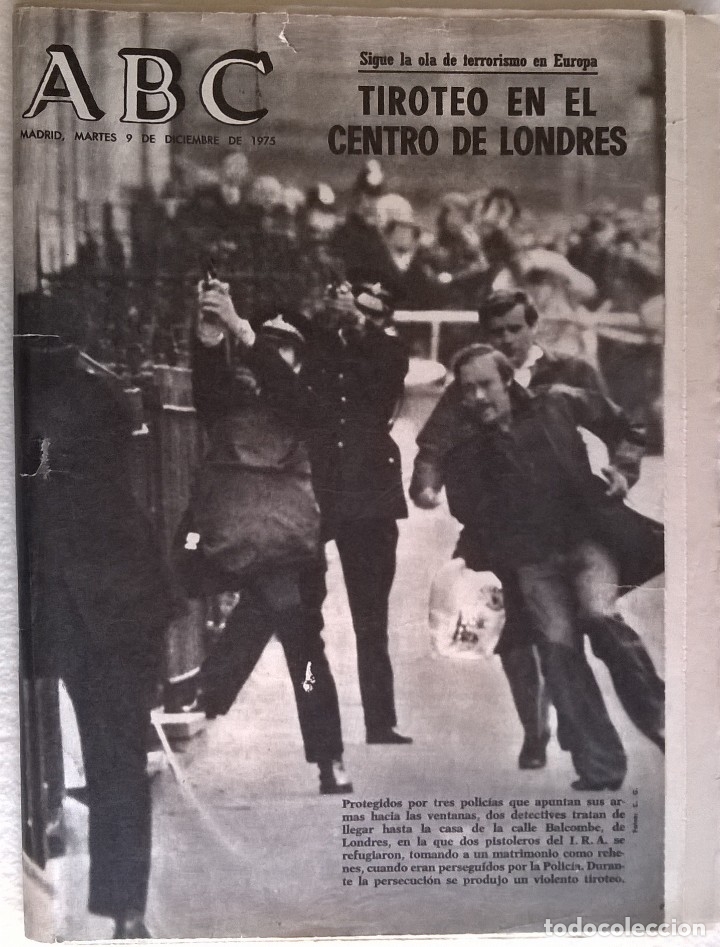 Coleccionismo de Revistas y Peri&oacute;dicos: Revista ABC, 9 de diciembre de 1975