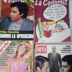 Coleccionismo de Revistas y Periódicos: 15 PUBLICACIONES POSTERIORES A LAS ELECCIONES DE 1977, VER DESCRIPCIÓN. Lote 119500215