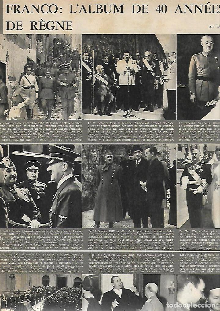 Collection Magazines and Newspapers: A&Ntilde;O 1975 REVISTA FRANCESA FRANCO ALBUM FOTOGRAFICO 40 A&Ntilde;OS DE SU MANDATO JUAN CARLOS I REY DE ESPA&Ntilde;A