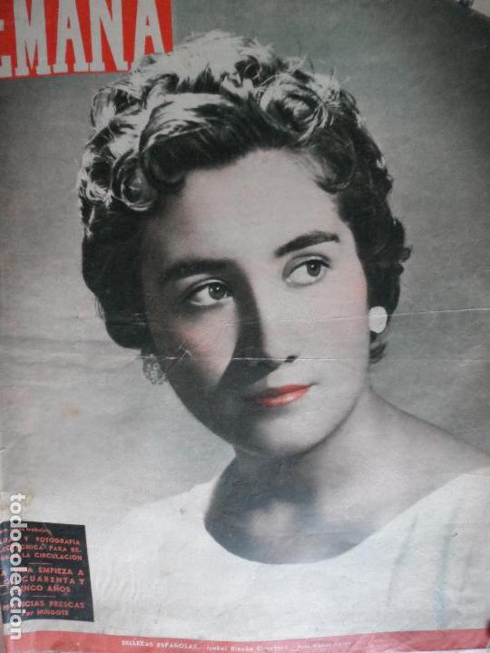 Coleccionismo de Revistas y Peri&oacute;dicos: SEMANA REVISTA N&ordm; 859   7 AGOSTO DE 1956