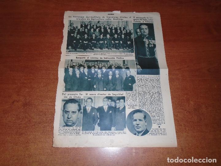 Coleccionismo de Revistas y Peri&oacute;dicos: RETAL PRENSA SR. USABIAGA Y BARDAJI. SR. ECHEGUREN Y GARDOQUI, ESCULTOR ORTELLS. GRETA GARBO. LEGI&Oacute;N