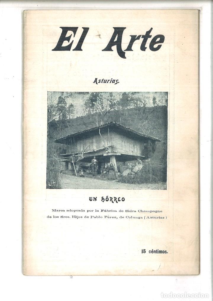 Sammeln von Zeitschriften und Zeitungen: EL ARTE. REVISTA HEBDOMADARIA A&Ntilde;O I N&Uacute;M. 16