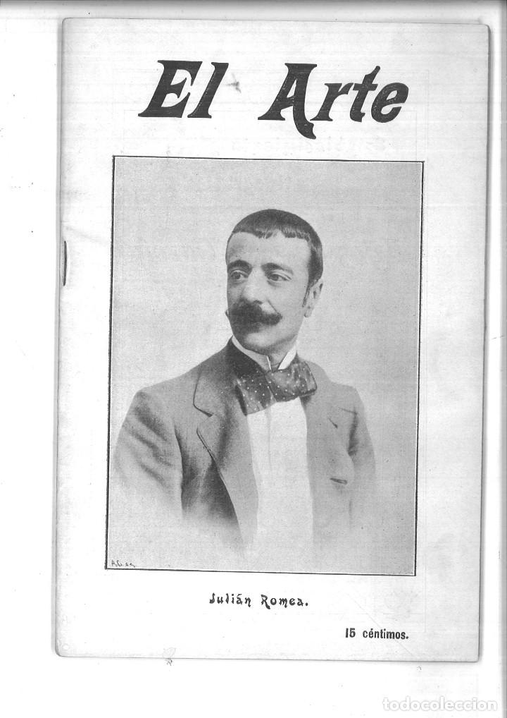 Colecionismo de Revistas e Jornais: EL ARTE. REVISTA HEBDOMADARIA A&Ntilde;O I N&Uacute;M. 18
