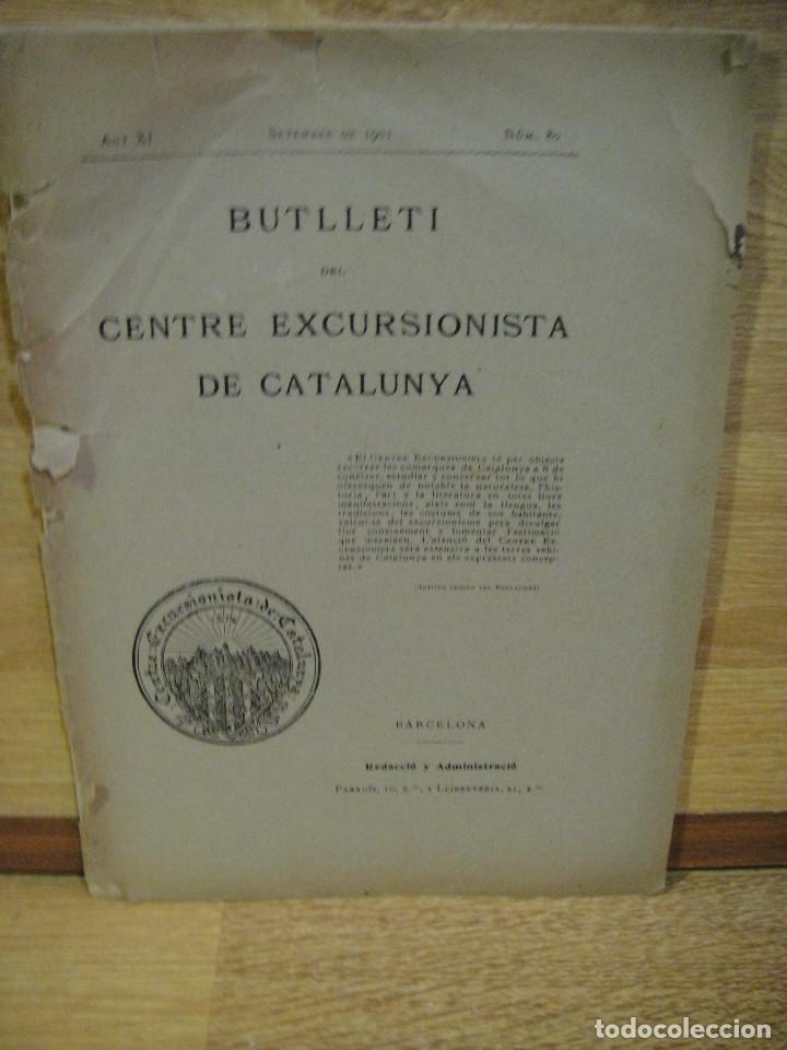 Coleccionismo de Revistas y Peri&oacute;dicos: butlleti centre excursionista de catalunya n&ordm; 80 , a&ntilde;o 1901 - ciudad rodrigo , joseph  serra