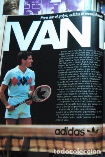 Coleccionismo de revistas y peri&oacute;dicos: RECORTE ANUNCIO PUBLICIDAD ADIDAS IVAN LENDL