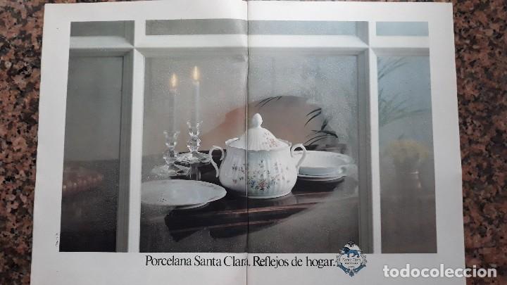 Collection Magazines and Newspapers: ANUNCIO PORCELANA SANTA CLARA