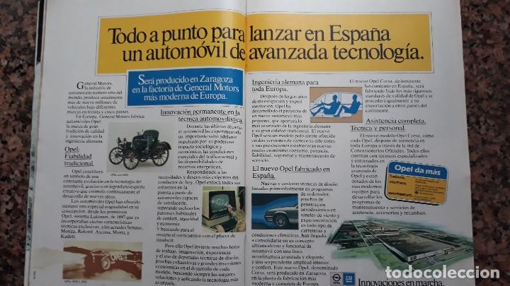 Collectionnisme de Revues et Journaux: ANUNCIO OPEL