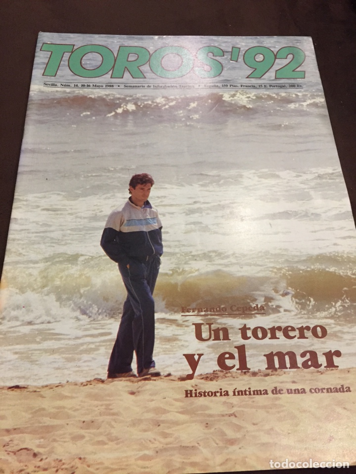 Collection Magazines and Newspapers: Toros 92 del10 al 16 de mayo de 88