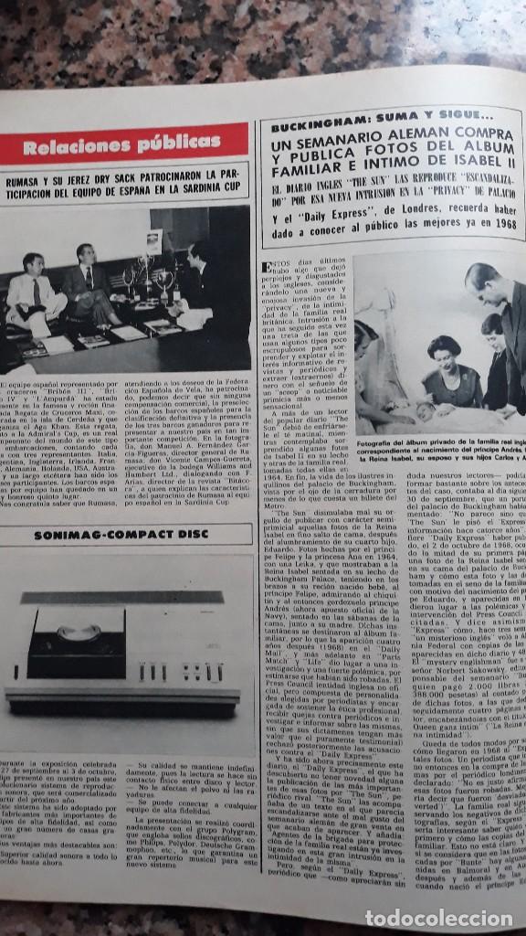 Collection Magazines and Newspapers: SONIMAG EL COMPACTDISC RUMASA ELIZABETH II Jos&eacute; Mar&iacute;a Ruiz-Mateos