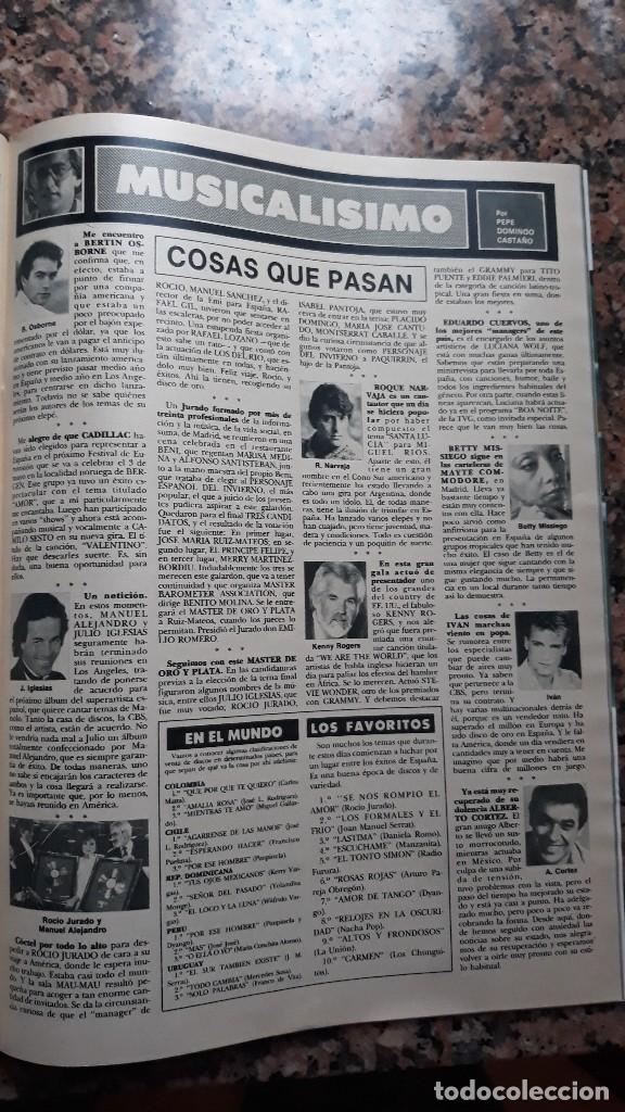 Coleccionismo de Revistas y Peri&oacute;dicos: ROCIO JURADO MANUEL ALEJANDRO  JULIO IGLESIAS ALBERTO CORTEZ IVAN KENNY ROGERS