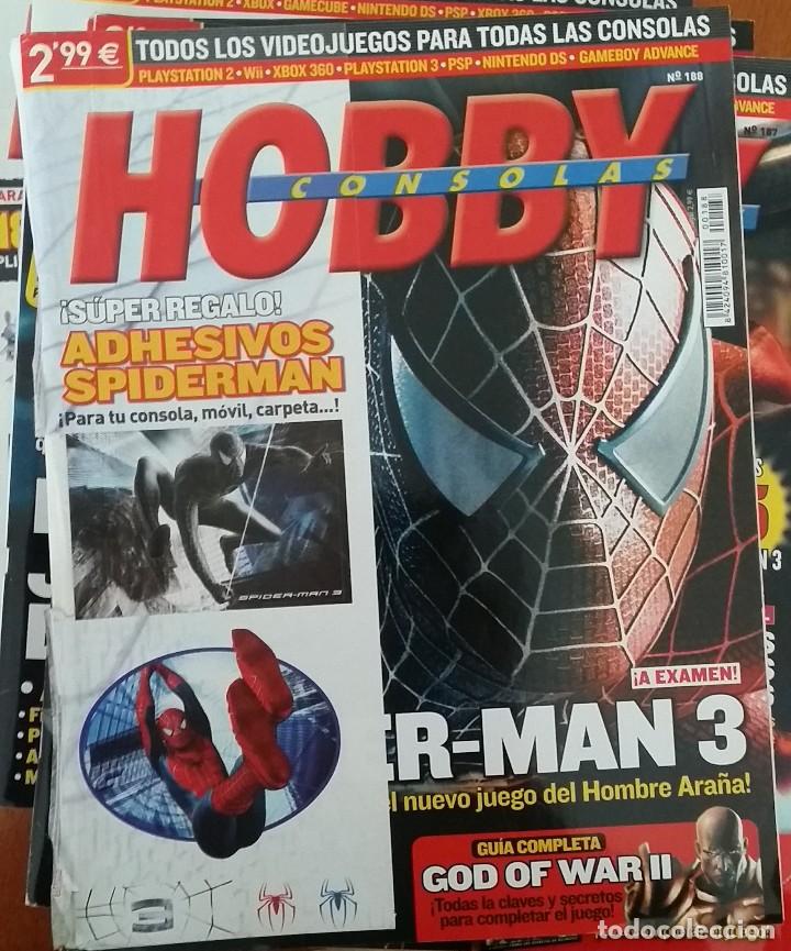 Coleccionismo de Revistas y Peri&oacute;dicos: REVISTA HB HOBBY CONSOLAS HOBBYCONSOLAS N&ordm; 188+ POSTER DOBLE GOD OF WAR + PEGATINAS
