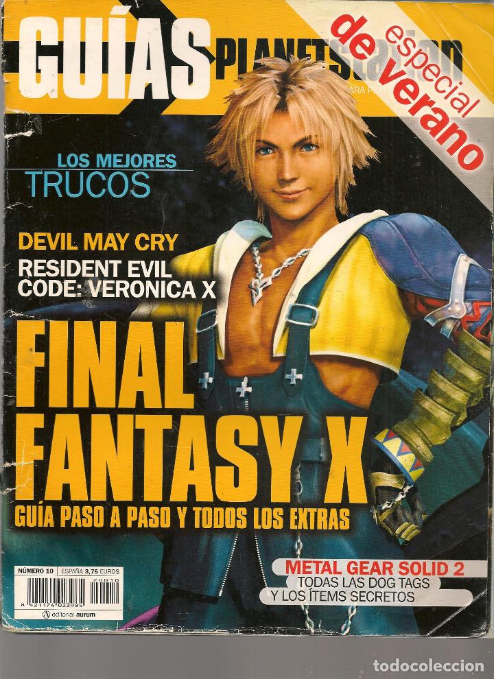 Coleccionismo de Revistas y Peri&oacute;dicos: REVISTA. FINAL FANTASY X. ESPECIAL VERANO. N&ordm; 10. JULIO 2002.  (RF.MA)ST/MG10)