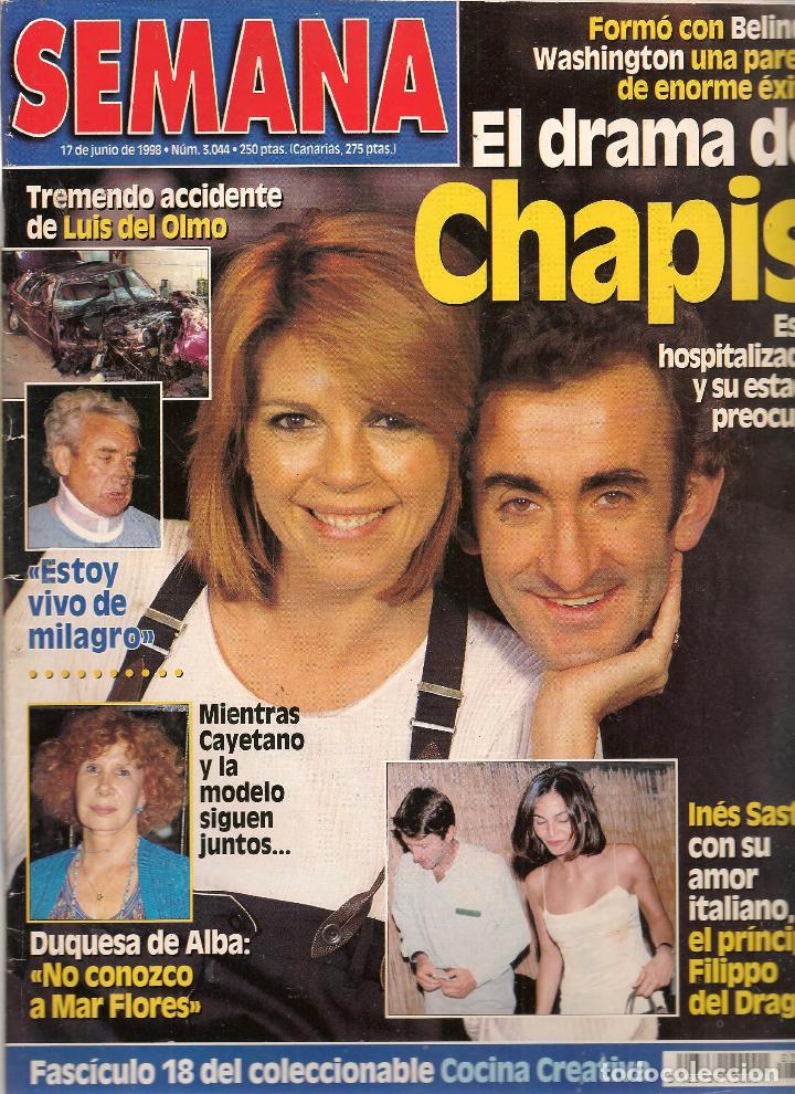 Coleccionismo de Revistas y Peri&oacute;dicos: REVISTA SEMANA. N&ordm; 3044. 17 JULIO 1998. (RF.MA) ST/MG10