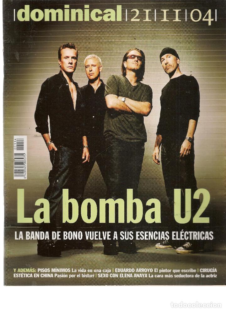 Coleccionismo de revistas y peri&oacute;dicos: DOMINICAL. N&ordm; 114. LA BOMBA U2. 21 FEBRERO 2004.  (RF.MA) ST/MG10