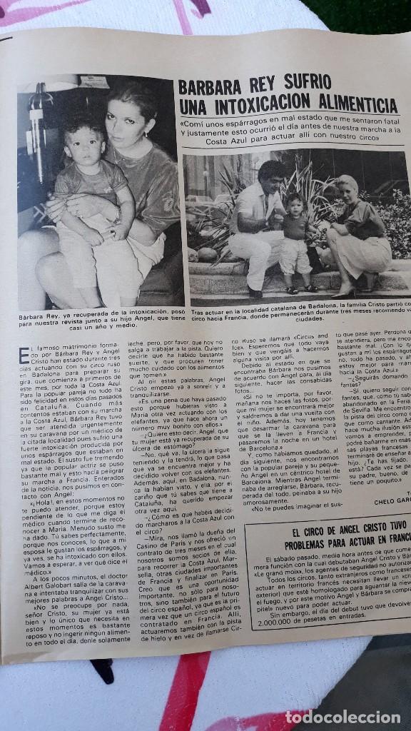 Coleccionismo de revistas y peri&oacute;dicos: BARBARA REY ANGEL CRISTO