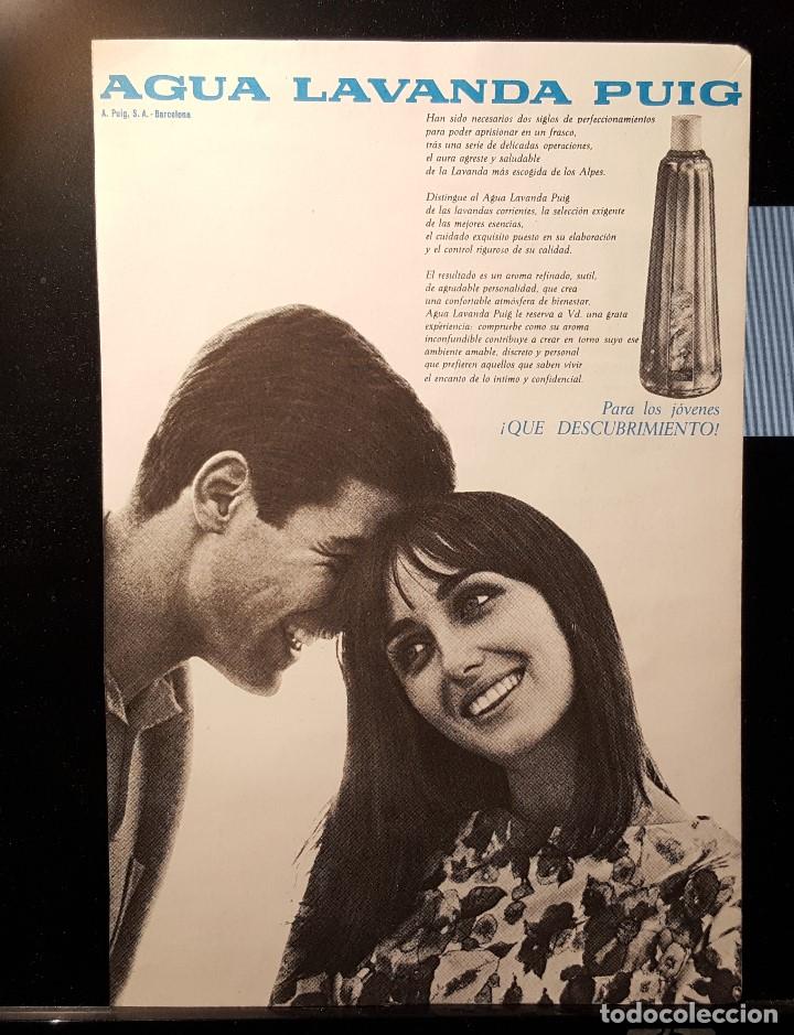 Coleccionismo de Revistas y Peri&oacute;dicos: Hoja Publicidad. Agua Lavanda Puig. (READERS DIGEST 1965)