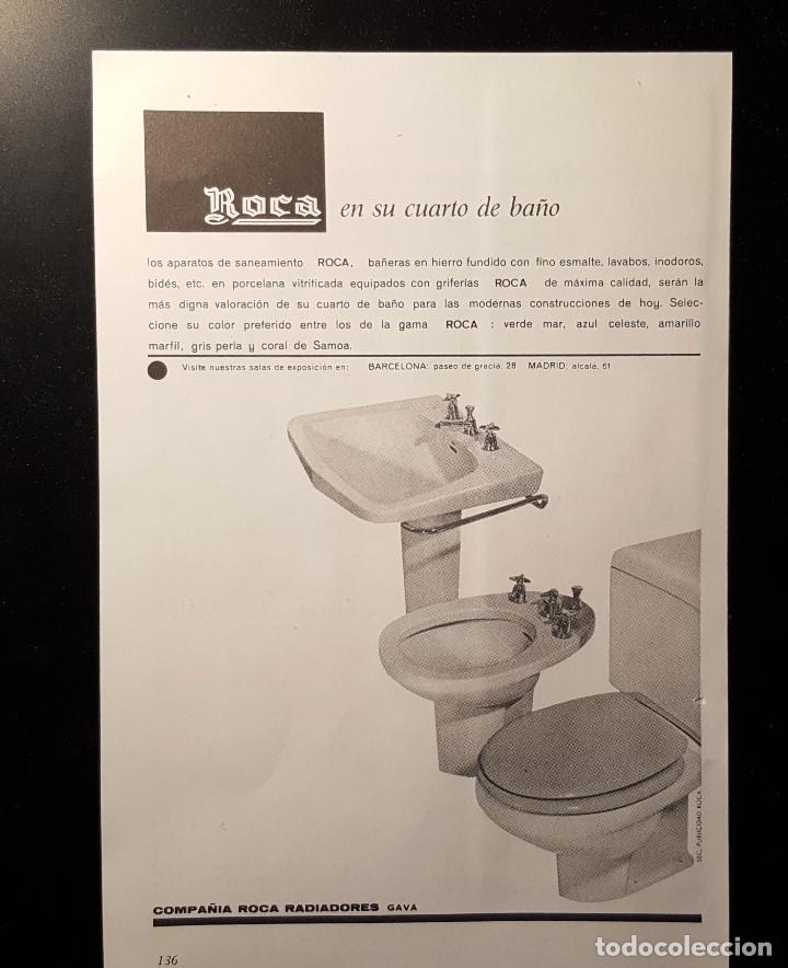 Coleccionismo de Revistas y Peri&oacute;dicos: Hoja Publicidad. Saneamientos Roca. (READERS DIGEST 1965)