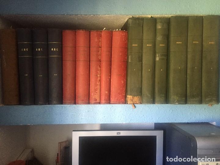 Coleccionismo de Revistas y Peri&oacute;dicos: 9 TOMOS ABC NUMEROS EXTRAORDINARIOS Y 6 TOMOS REVISTA SEMANARIO FOTOS