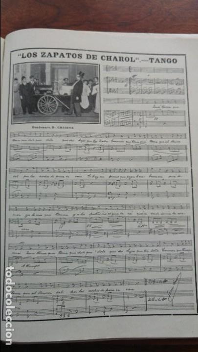Coleccionismo de revistas y peri&oacute;dicos: LOS ZAPATOS DE CHAROL TANGO MUSICA Y LETRA GUNDEMARO SR: CHICOTE HOJA A&Ntilde;O 1904