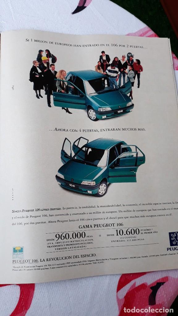 Coleccionismo de Revistas y Peri&oacute;dicos: ANUNCIO PEUGEOT 106