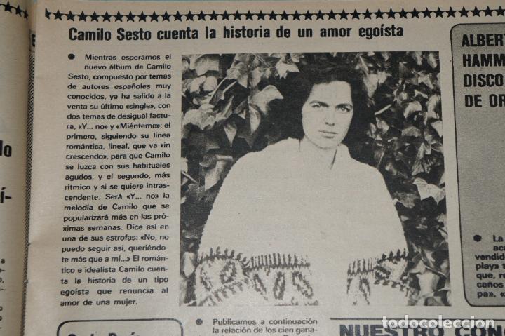 Coleccionismo de Revistas y Peri&oacute;dicos: RECORTE REPORTAJE CLIPPING DE&nbsp;CAMILO SESTO REVISTA&nbsp;SEMANA N&ordm;&nbsp;1978&nbsp;PAG. 29