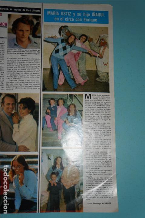 Coleccionismo de Revistas y Peri&oacute;dicos: RECORTE REPORTAJE CLIPPING DE&nbsp;MARIA OSTIZ REVISTA&nbsp;SEMANA N&ordm;&nbsp;1978&nbsp;PAG. 31