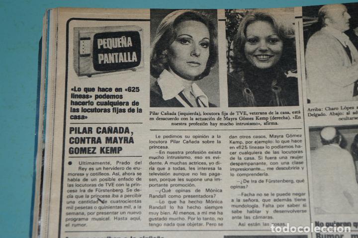Coleccionismo de Revistas y Peri&oacute;dicos: RECORTE REPORTAJE CLIPPING DE PILAR CA&Ntilde;ADA MAYRA GOMEZ KEMP REVISTA&nbsp;SEMANA N&ordm;&nbsp;1978&nbsp;PAG. 58