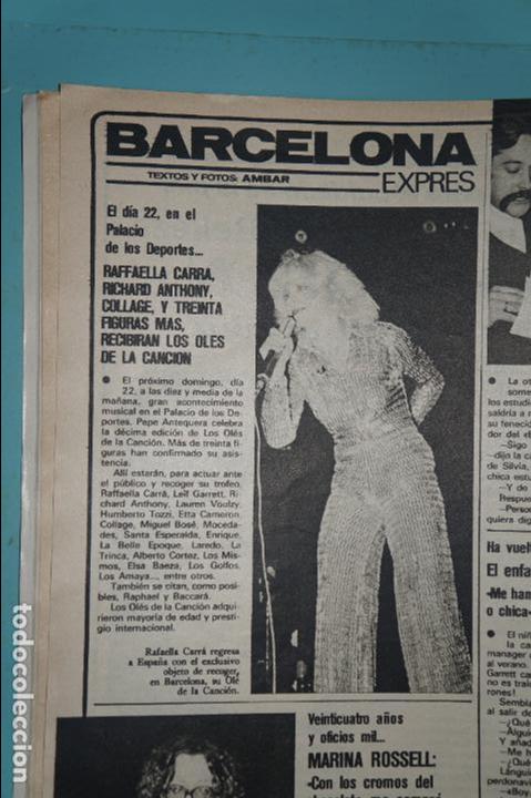 Coleccionismo de Revistas y Peri&oacute;dicos: RECORTE REPORTAJE CLIPPING DE RAFFAELLA CARRA REVISTA&nbsp;SEMANA N&ordm;&nbsp;1980&nbsp;PAG 12