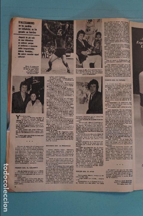 Coleccionismo de Revistas y Peri&oacute;dicos: RECORTE REPORTAJE CLIPPING DE JORGE DALESSANDRO REVISTA&nbsp;SEMANA N&ordm;&nbsp;1982&nbsp;PAG. 3,4
