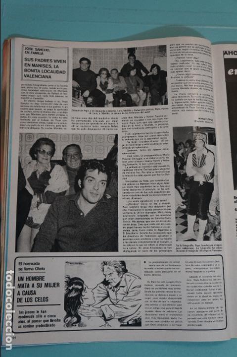 Coleccionismo de Revistas y Peri&oacute;dicos: RECORTE REPORTAJE CLIPPING DE PEPE SANCHO REVISTA&nbsp;SEMANA N&ordm;&nbsp;1982&nbsp;PAG.43-44