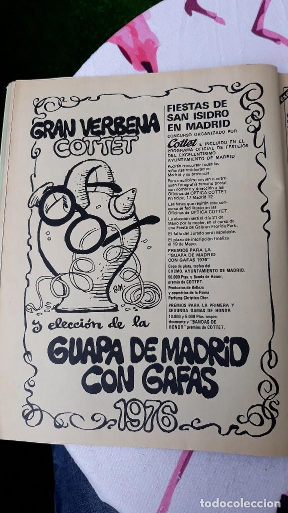 Coleccionismo de revistas y peri&oacute;dicos: anuncio miss guapa con gafas madrid 1976