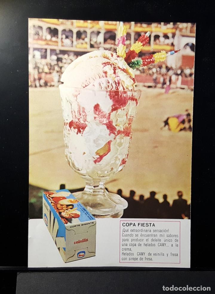 Coleccionismo de Revistas y Peri&oacute;dicos: Hoja Publicidad. Helado Copa Fiesta Camy. READERS DIGEST 1966)