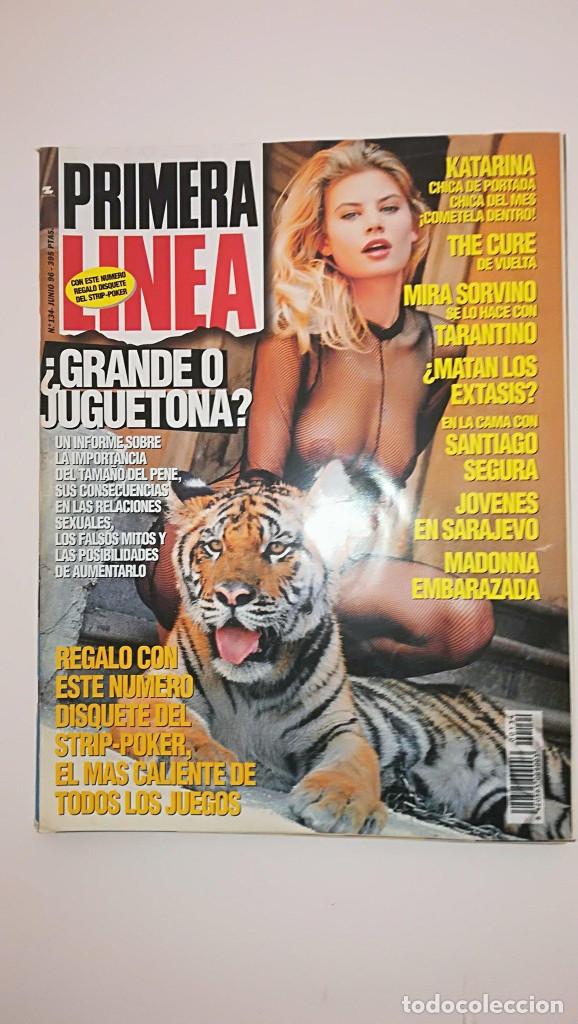 Coleccionismo de Revistas y Peri&oacute;dicos: Revista Primera Linea n&ordm; 134 - The Cure Santiago Segura Madonna Indice en la descripci&oacute;n