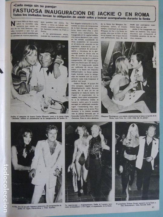 Coleccionismo de Revistas y Peri&oacute;dicos: RECORTE REPORTAJE CLIPPING DE JACKIE O REVISTA SEMANA N&ordm; 1919 L 5