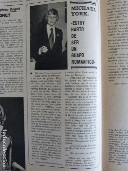 Coleccionismo de Revistas y Peri&oacute;dicos: RECORTE REPORTAJE CLIPPING DE MICHAEL YORK REVISTA SEMANA N&ordm; 1919 L 5