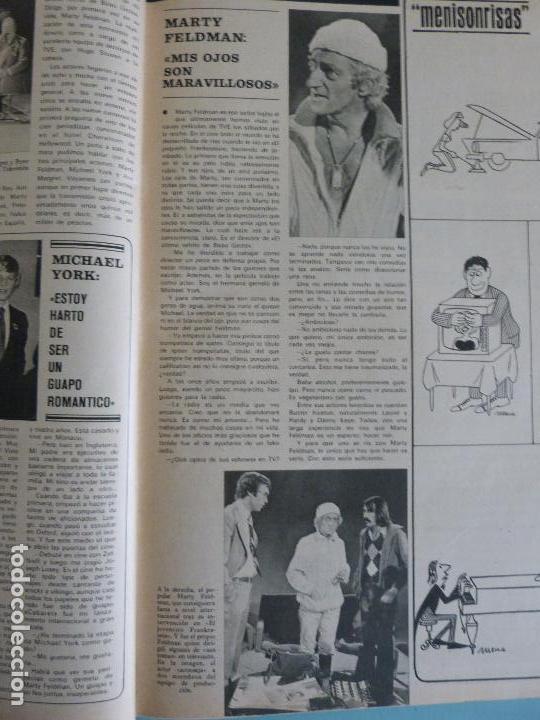 Coleccionismo de Revistas y Peri&oacute;dicos: RECORTE REPORTAJE CLIPPING DE MARTY FELDMAN REVISTA SEMANA N&ordm; 1919 L 5