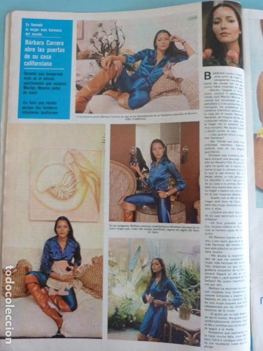 Coleccionismo de Revistas y Peri&oacute;dicos: RECORTE REPORTAJE CLIPPING DE BARBARA CARRERA REVISTA SEMANA N&ordm; 1986 PAG. 18
