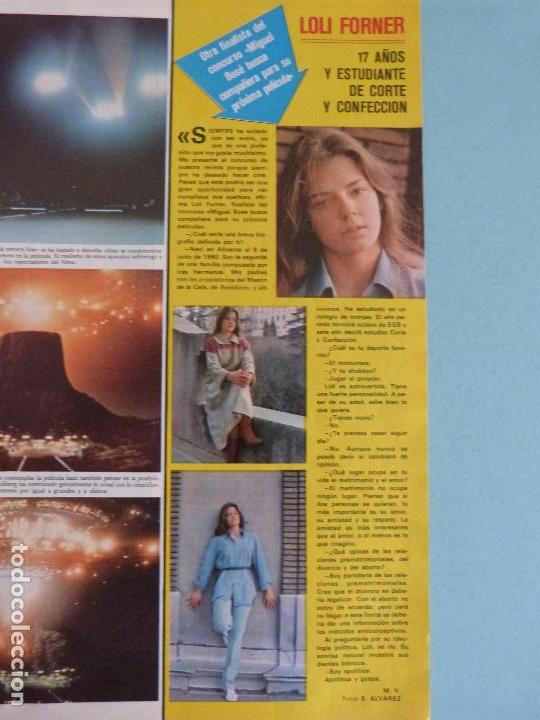 Coleccionismo de Revistas y Peri&oacute;dicos: RECORTE REPORTAJE CLIPPING DE LOLI FORNER REVISTA SEMANA N&ordm; 1986 PAG. 43