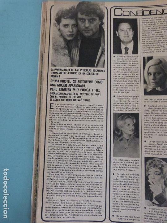 Coleccionismo de Revistas y Peri&oacute;dicos: RECORTE REPORTAJE CLIPPING DE SYLVIA KRISTEL REVISTA SEMANA N&ordm; 1986 PAG. 66