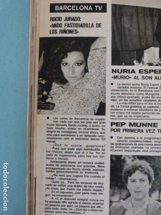 Coleccionismo de Revistas y Peri&oacute;dicos: RECORTE REPORTAJE CLIPPING DE ROCIO JURADO REVISTA SEMANA N&ordm; 1986 PAG. 92