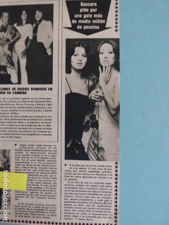 Coleccionismo de Revistas y Peri&oacute;dicos: RECORTE REPORTAJE CLIPPING DE BACCARA REVISTA SEMANA N&ordm; 1989 PAG 25