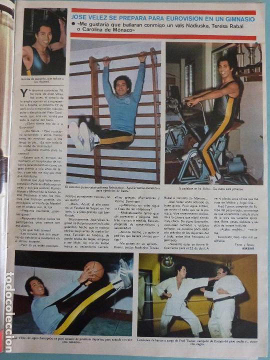 Coleccionismo de Revistas y Peri&oacute;dicos: RECORTE REPORTAJE CLIPPING DE JOSE VELEZ REVISTA SEMANA N&ordm; 1989 PAG 35